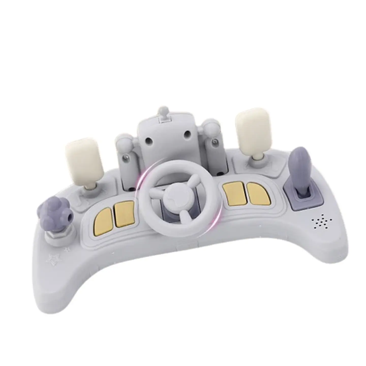 Andador Plegable Con Pedal Musical Luces Y Mesita Comedor 4