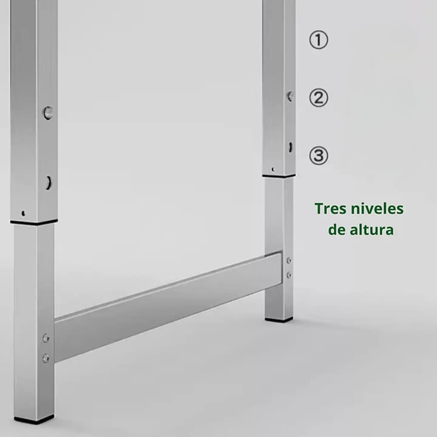 Mesa Plegable Portátil Camping Tipo Maleta 100x50cm 5