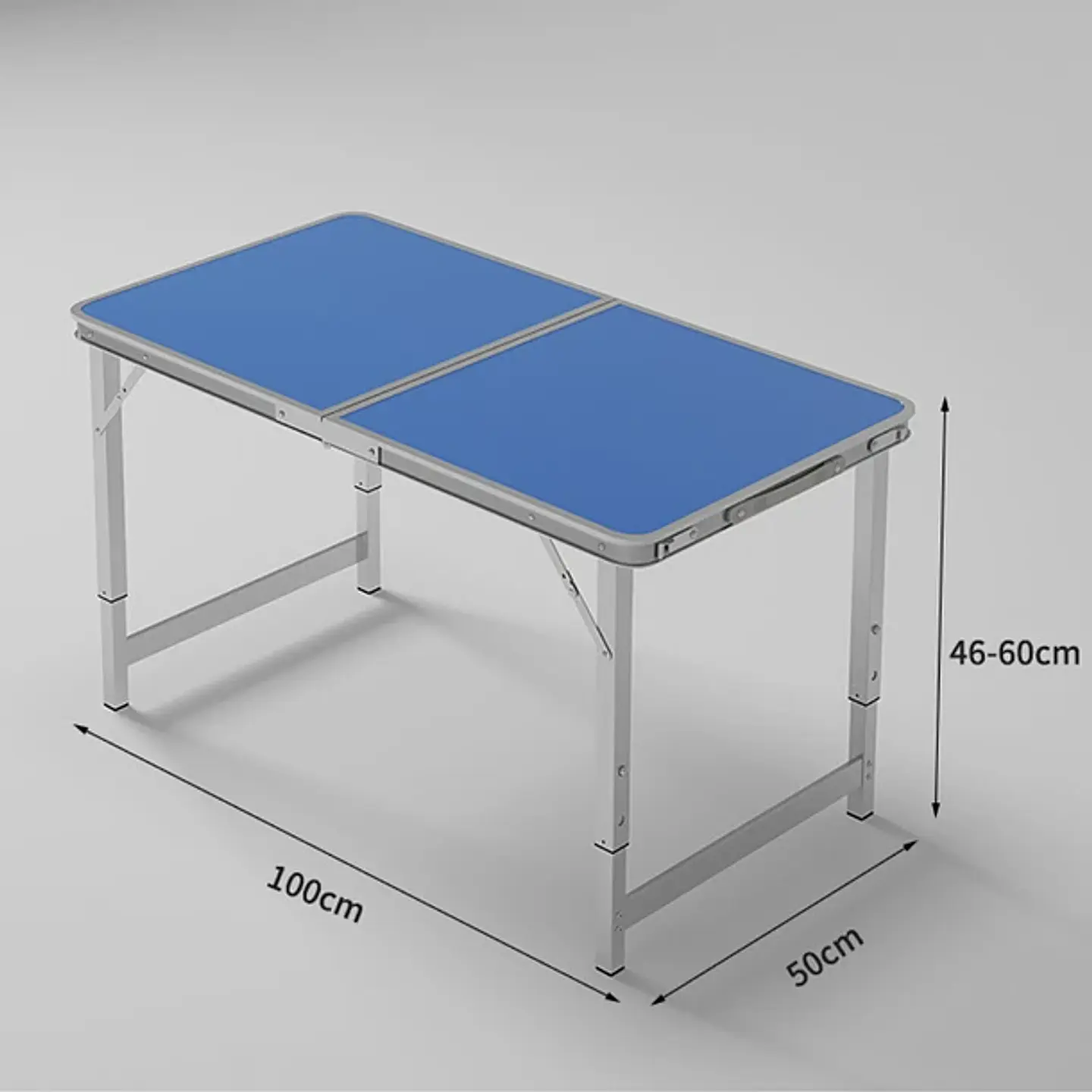 Mesa Plegable Portátil Camping Tipo Maleta 100x50cm 6