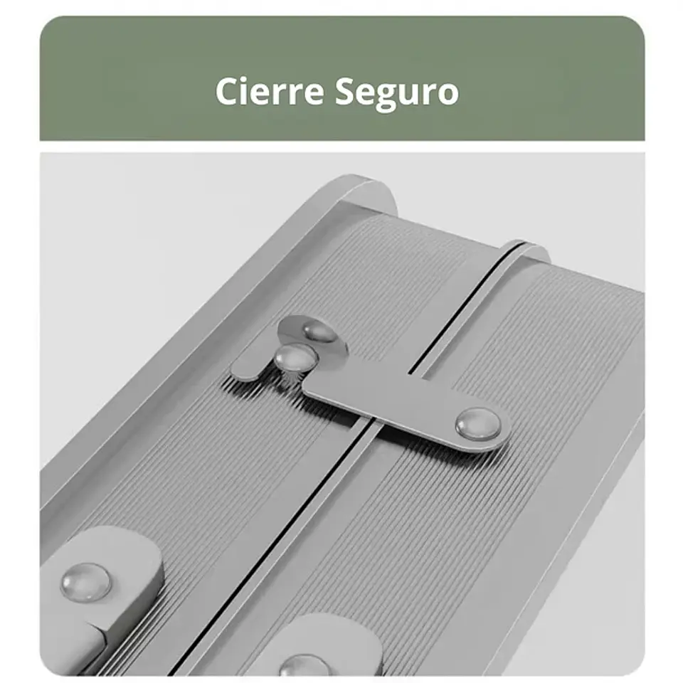 Mesa Plegable Portátil Camping Tipo Maleta 100x50cm 3
