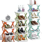 Zapatero Compacto Organizador Hasta 7 Niveles Desarmable - Miniatura 8