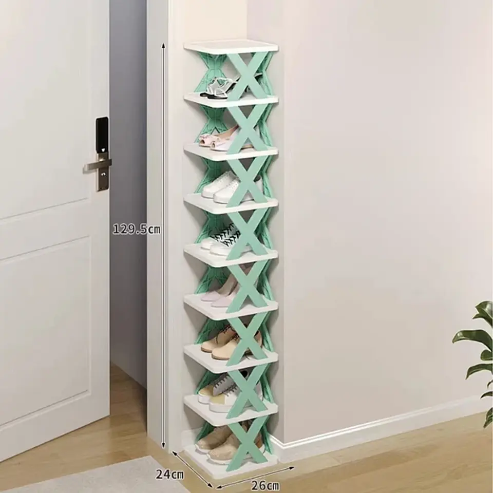 Zapatero Compacto Organizador Hasta 7 Niveles Desarmable 4