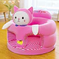 Asiento De Bebé Acolchado De Peluche Seguridad Anticaida - Miniatura 6