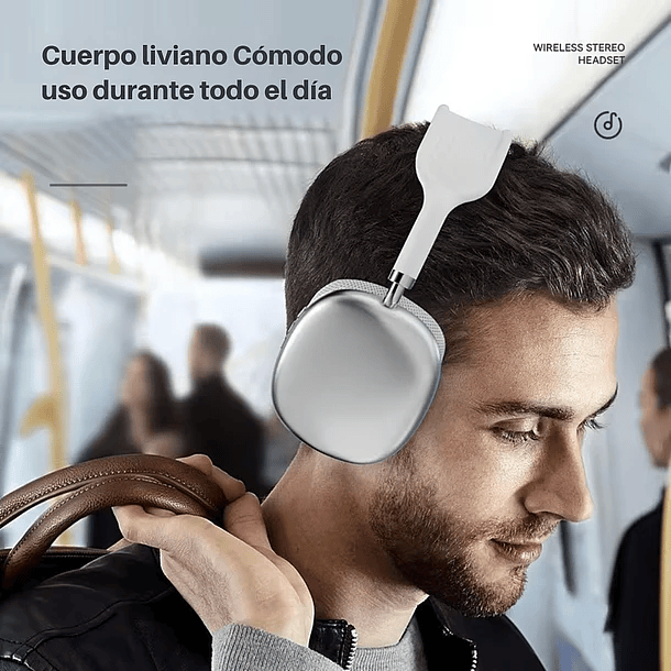 Audífonos Diadema Gamer P9 Bluetooth Cancelación de Ruido 3