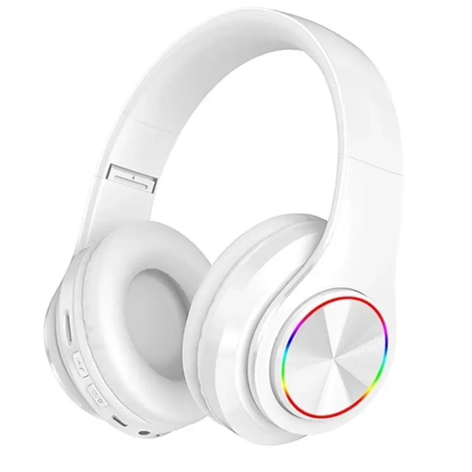 Audífonos Diadema Bluetooth Inalámbricos B39 Luces RGB 2