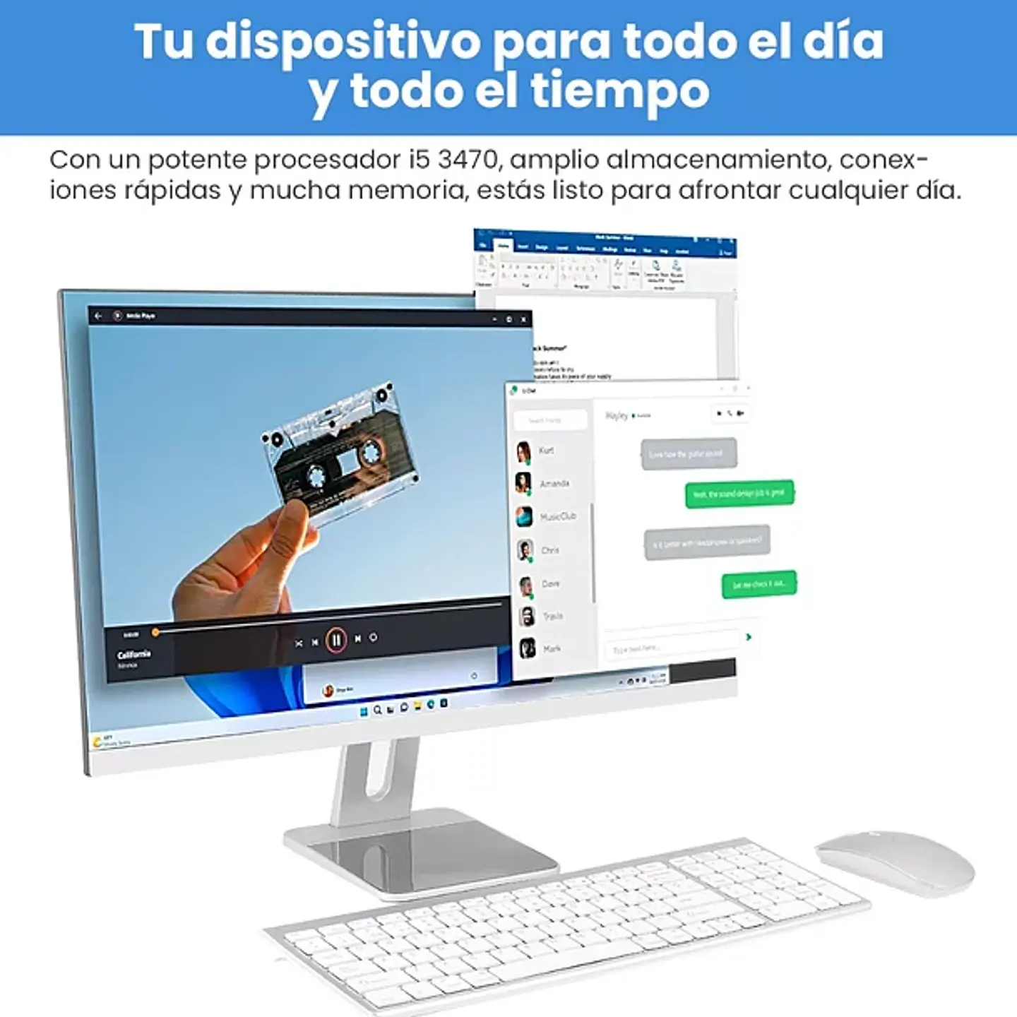 Computadora All In One Intel Core I5 3470 16/256gb 21.5'' 4