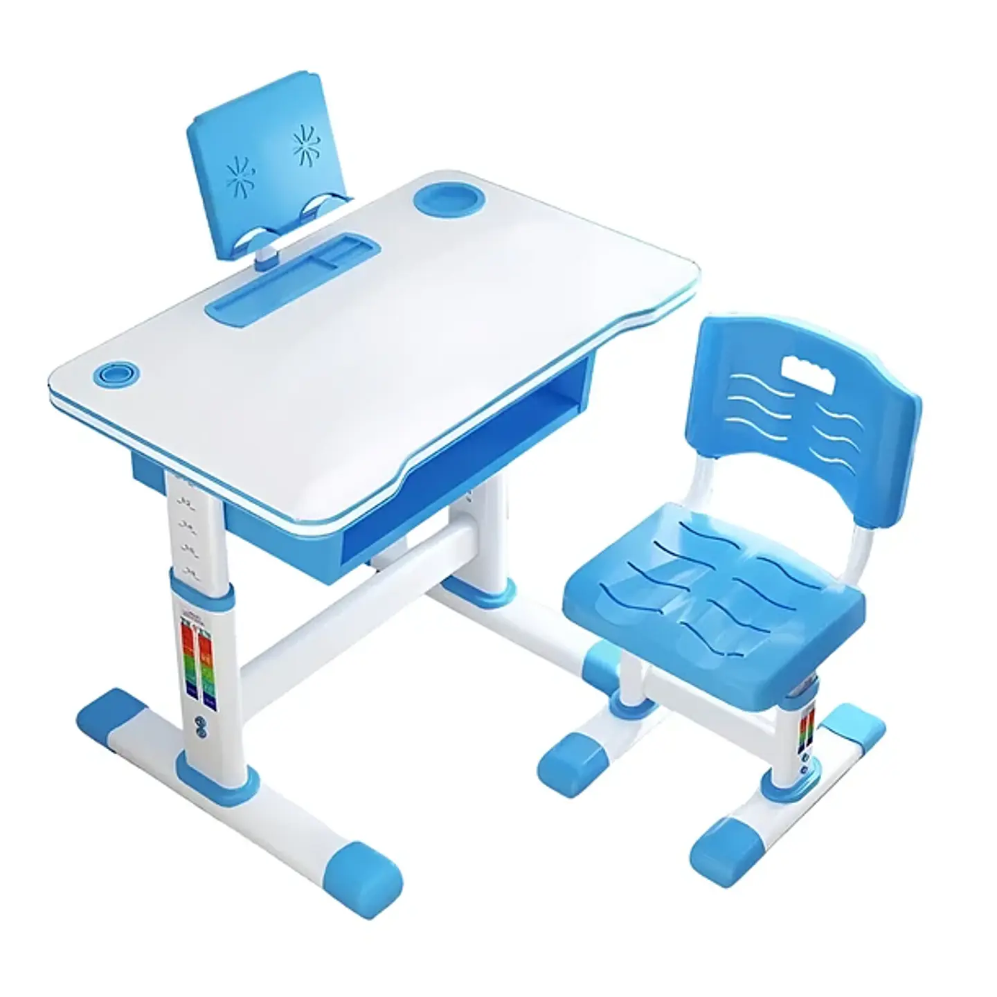 Juego De Mesa Y Silla Para Niños, Escritorio Ajustable 1