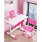 Juego De Mesa Y Silla Para Niños, Escritorio Ajustable - Miniatura 9
