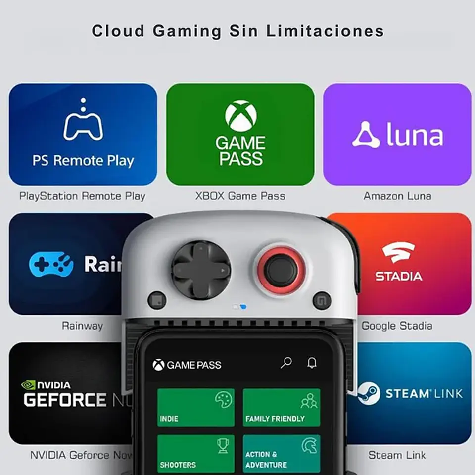 Control Gamepad GameSir X3 USB-C Refrigeración Cloud Gaming 8