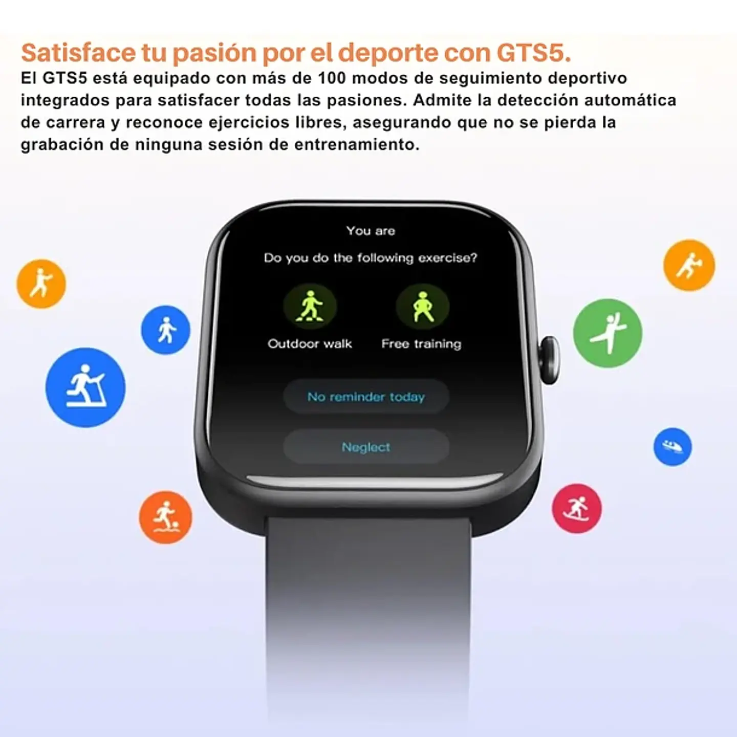 SMARTWATCH GTS5 Bluetooth 5.0 Monitor De Salud Deportivo 10