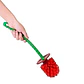Escobilla Para Baño Rojo Cereza Elegante Cerdas Suaves - Miniatura 4