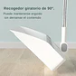Set Escoba y Pala Con Dientes Plegable Gira 180 Grados - Miniatura 2