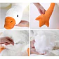 Peluche Ganso De Felpa Kawaii Almohada Gigante Suave 160cm - Miniatura 3