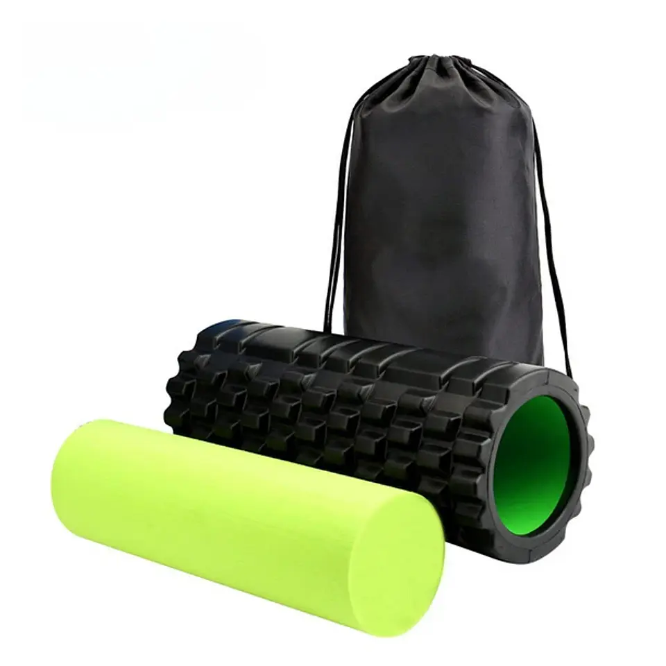 Rodillo De Yoga Foam Roller Masajes Elongación Y Pilates 1