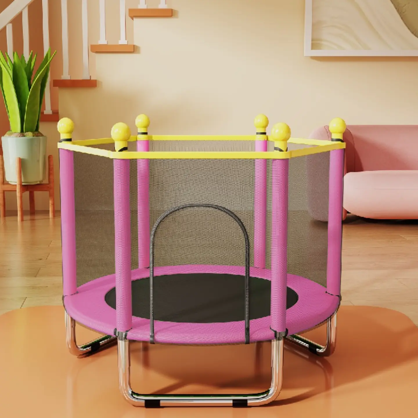 Mini Trampolin - Cama Elástica Pequeña Para Niños 7
