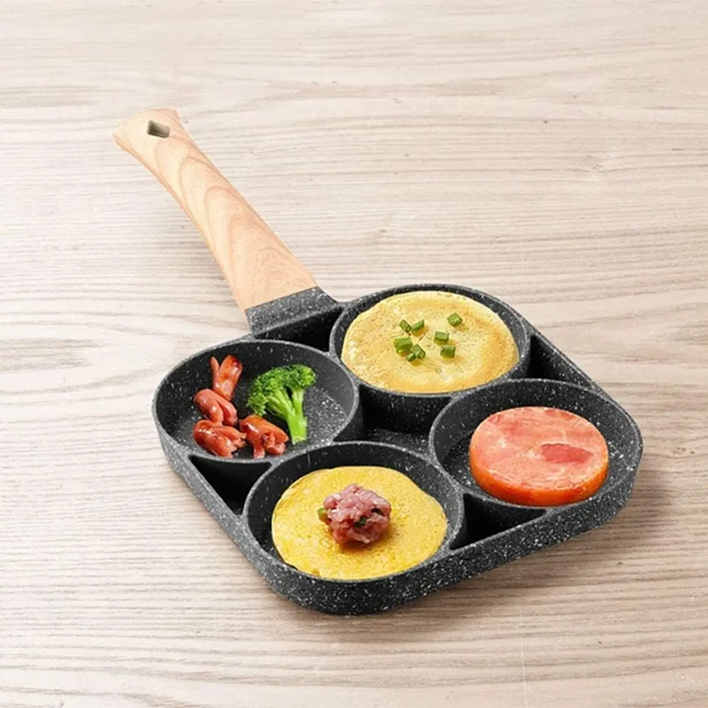 Sartén Antiadherente Comidas Variadas 3 y 4 Espacios 3