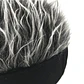 Gorra Con Peluca De Pelo Falso Gris Temático - Miniatura 2