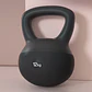 Pesa Rusa Suave Kettlebell Base De Goma Arena De Hierro - Miniatura 11