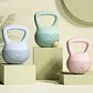 Pesa Rusa Suave Kettlebell Base De Goma Arena De Hierro - Miniatura 12