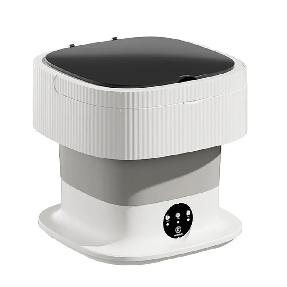 Mini Lavadora Portátil 2Kg por lavado Automática Gris 1