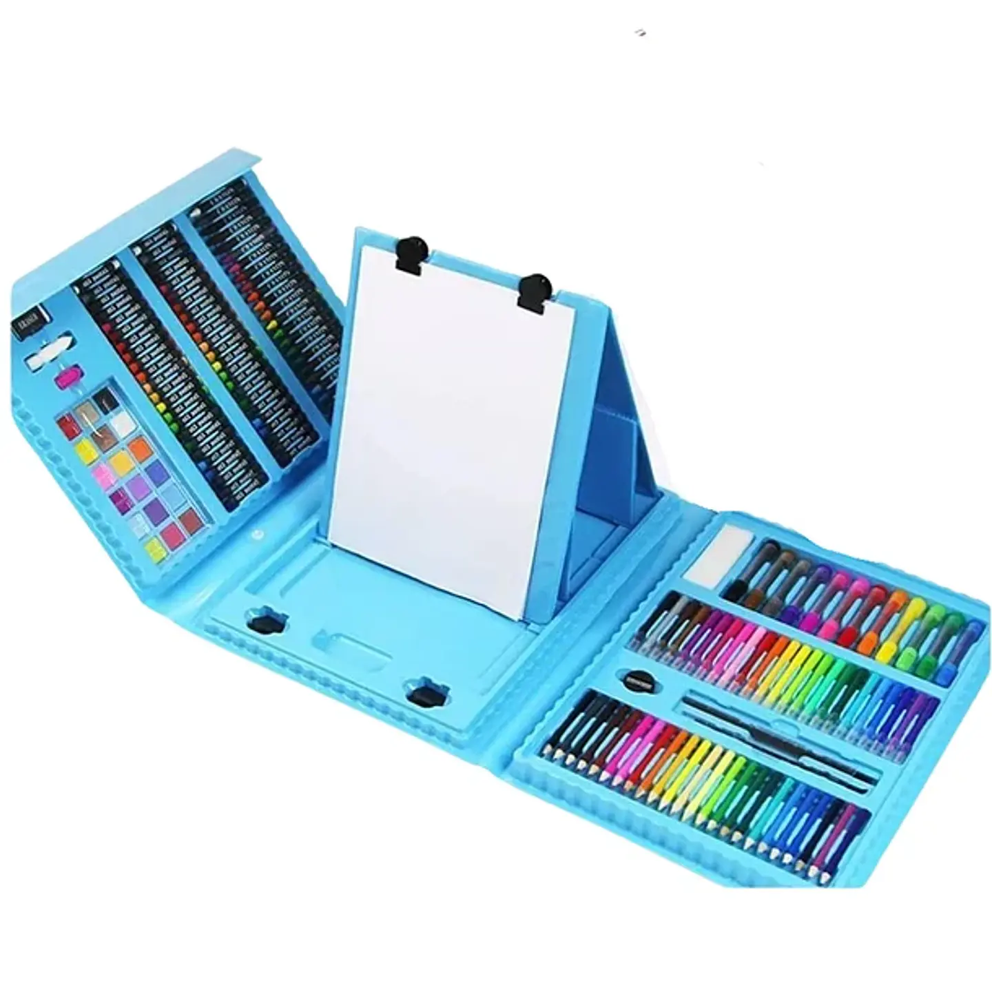 Kit De Dibujo Y Pintura Maleta 208 Piezas Para Niños 4