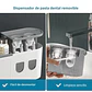 Dispensador Pasta Dental Porta Cepillos De Pared 4 Tazas - Miniatura 5