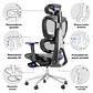 Silla Oficina Élite Ergonómica Soporte Lumbar Cervical Ajustable - Miniatura 9