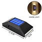 PACK 4 Foco Led Luz Cálida Panel Solar Para Paredes Exterior - Miniatura 2