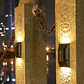 PACK 4 Foco Led Luz Cálida Panel Solar Para Paredes Exterior - Miniatura 4