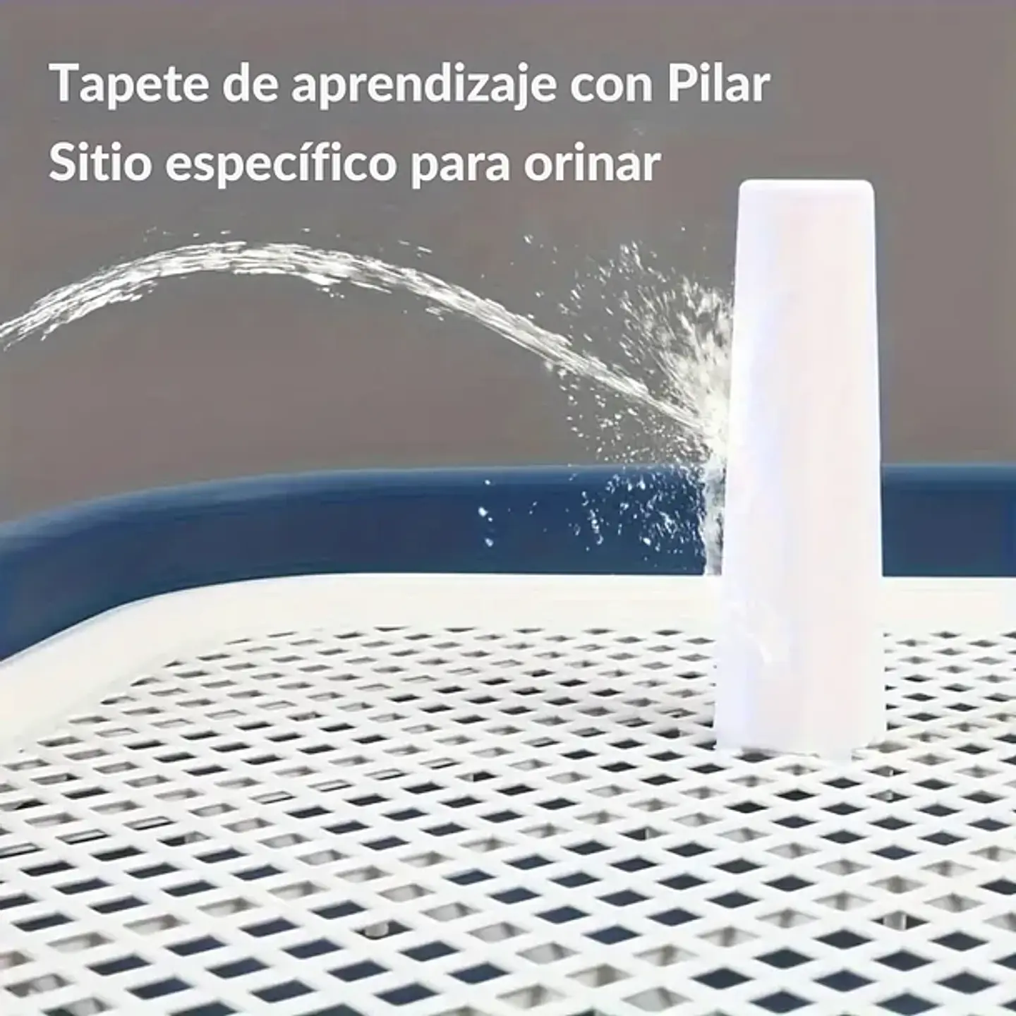 Baño Inodoro De Entrenamiento Para Perros Con Pilar Urinario 5