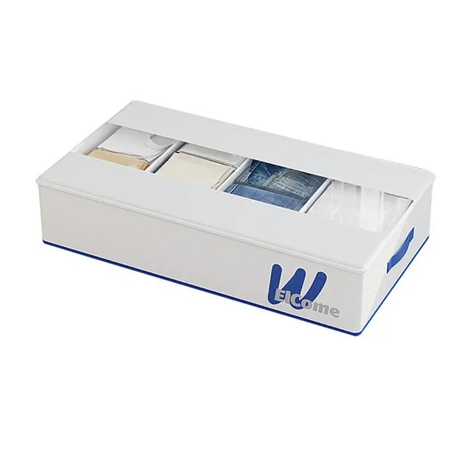 Organizador De Ropa Plegable Bajo Cama 60x33CM Impermeable 1