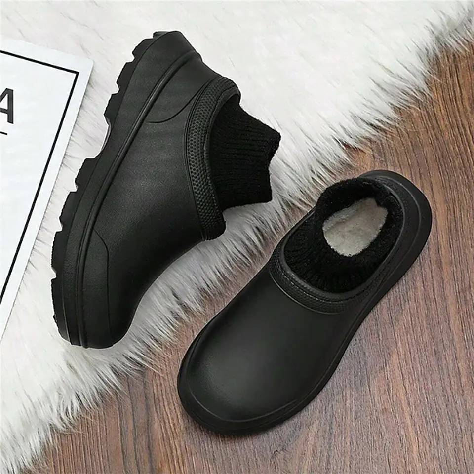 Zapatos Zuecos Antideslizantes Impermeables Confort Unisex 7