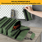 Bolso Organizador Herramientas Enrrollable De 5 Estuches 3