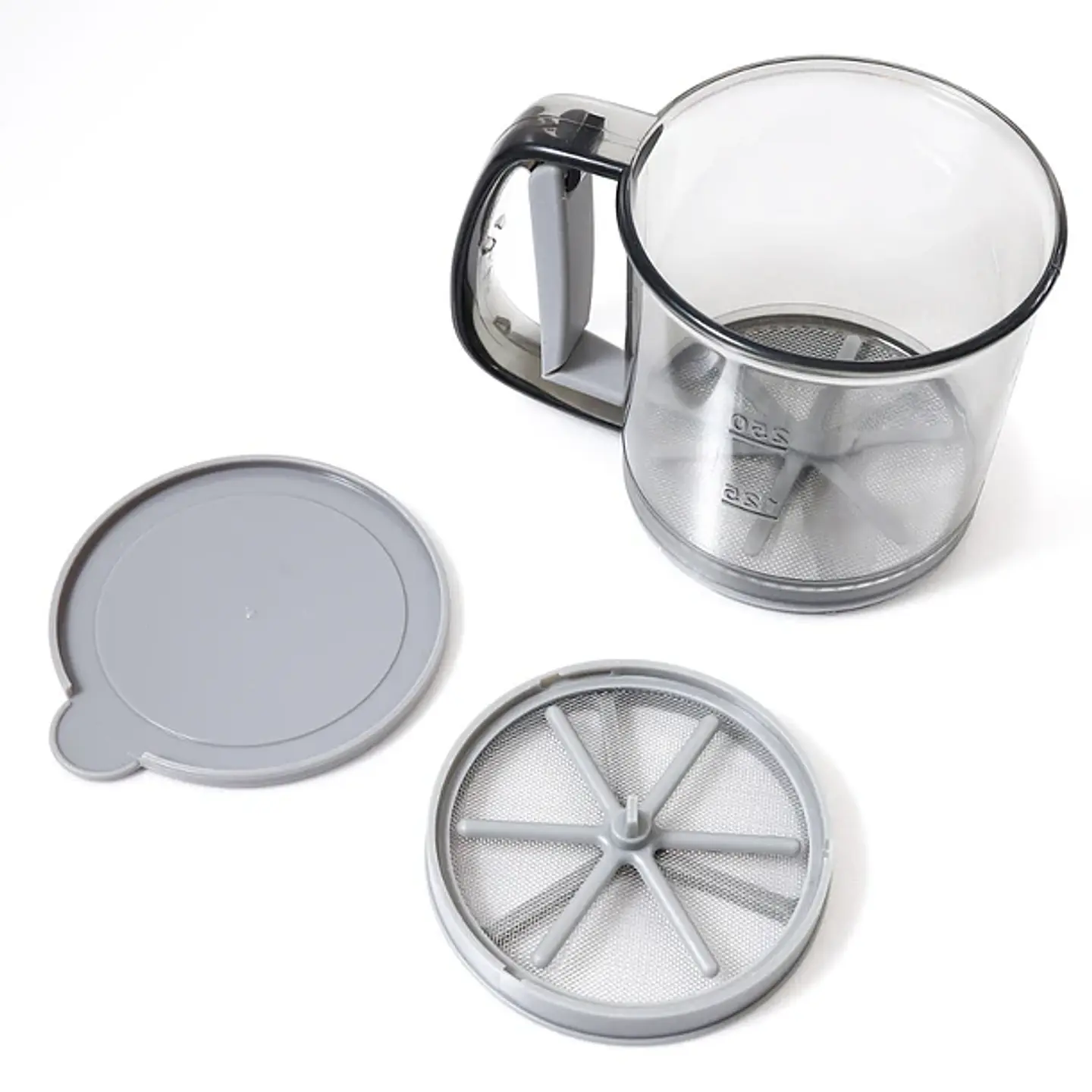 Cernidor Tamizador Harina Para Repostería Doble Filtro 250Gr 8