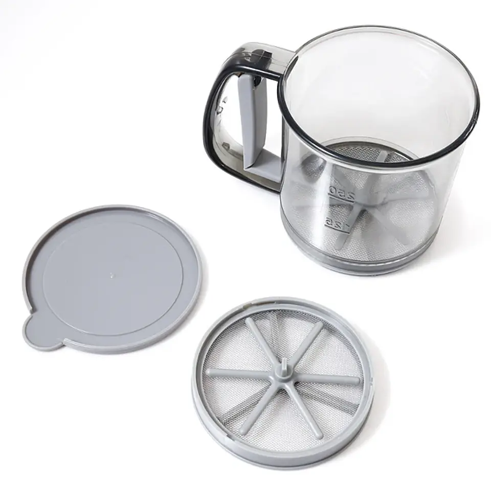 Cernidor Tamizador Harina Para Repostería Doble Filtro 250Gr 8
