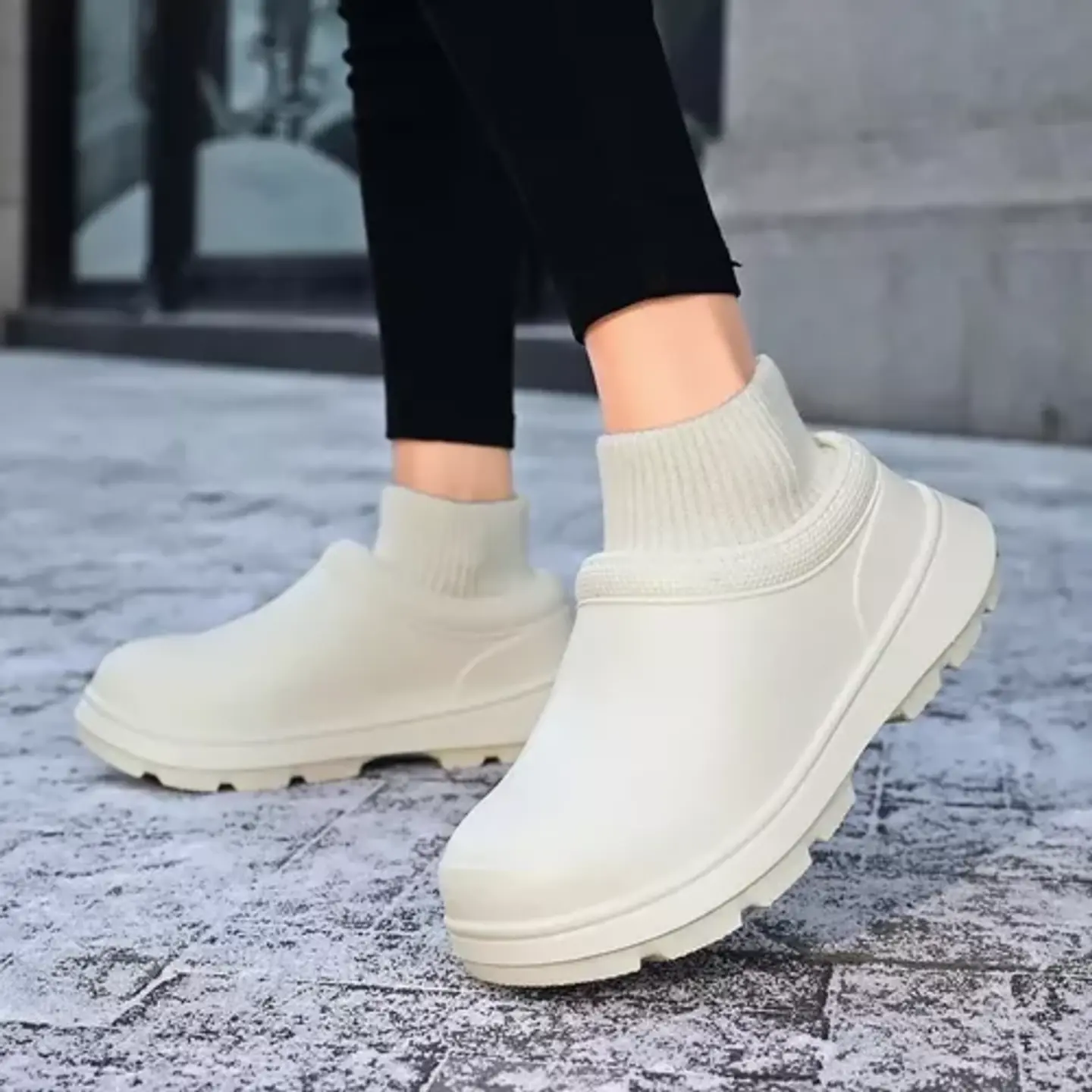 Zapatos Zuecos Antideslizantes Impermeables Confort Unisex 12
