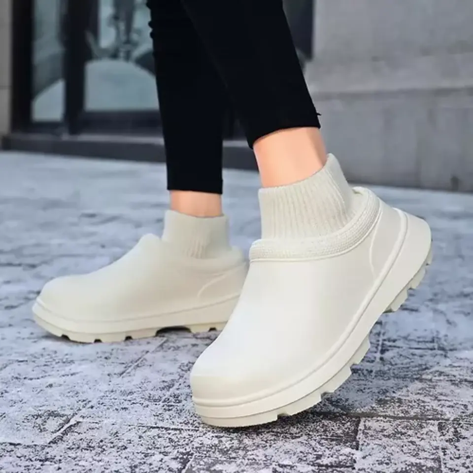 Zapatos Zuecos Antideslizantes Impermeables Confort Unisex 12