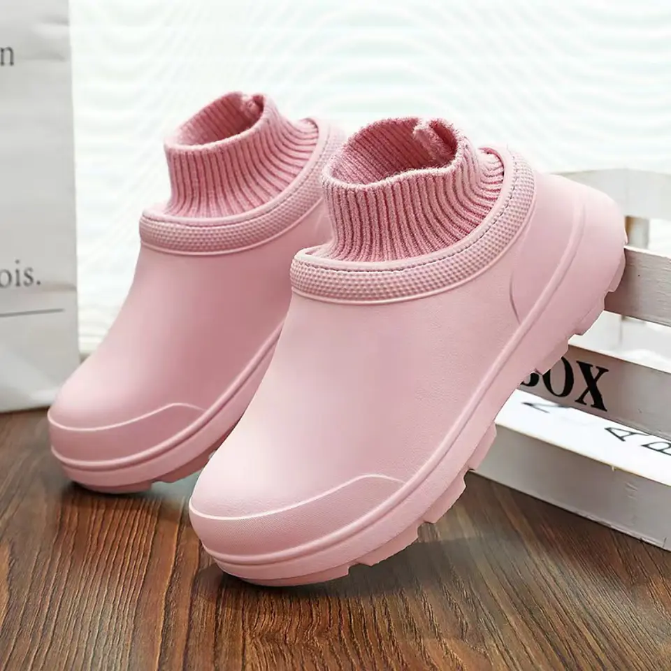 Zapatos Zuecos Antideslizantes Impermeables Confort Unisex 14
