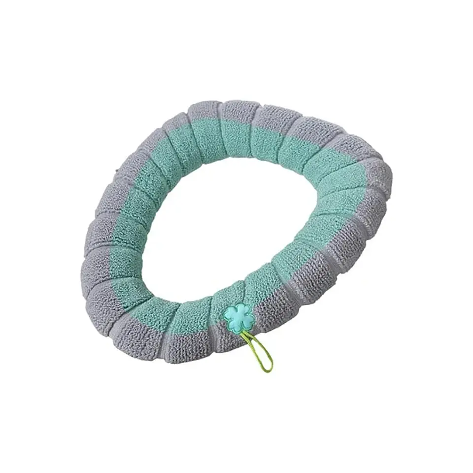 Pack 4 Fundas De Inodoro WC Felpa Lavable 5