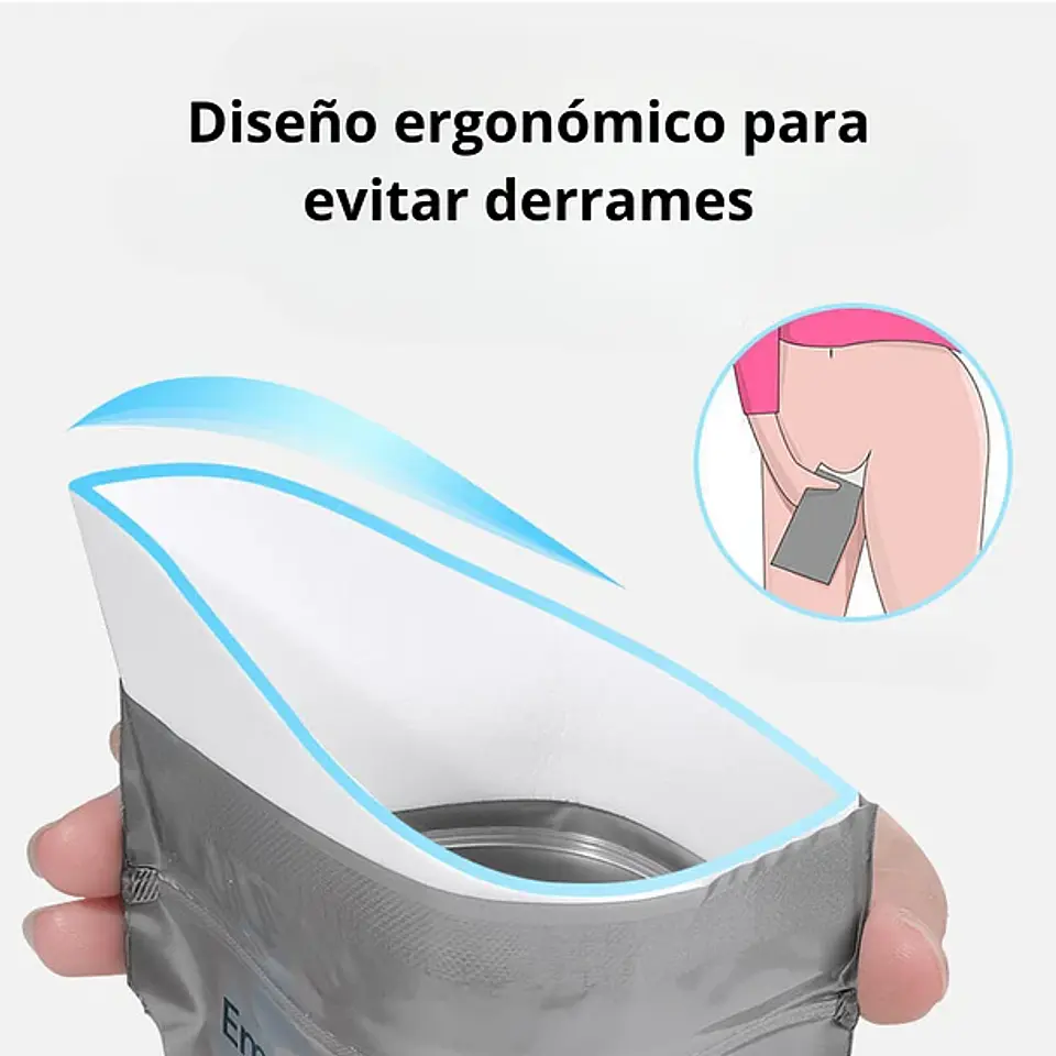 Pack 10 Bolsa Para Orinar Vómito Desechable Viajes 700 ml 5