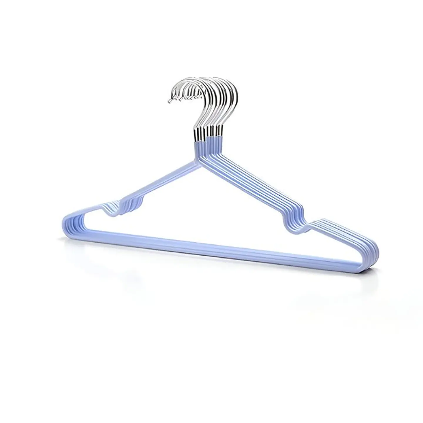 Ganchos Colgador Ropa Metálicos 50 Unidades 3