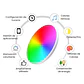 Lampara LED RGB De Techo 24w Moderna - WIFI + control - Miniatura 3
