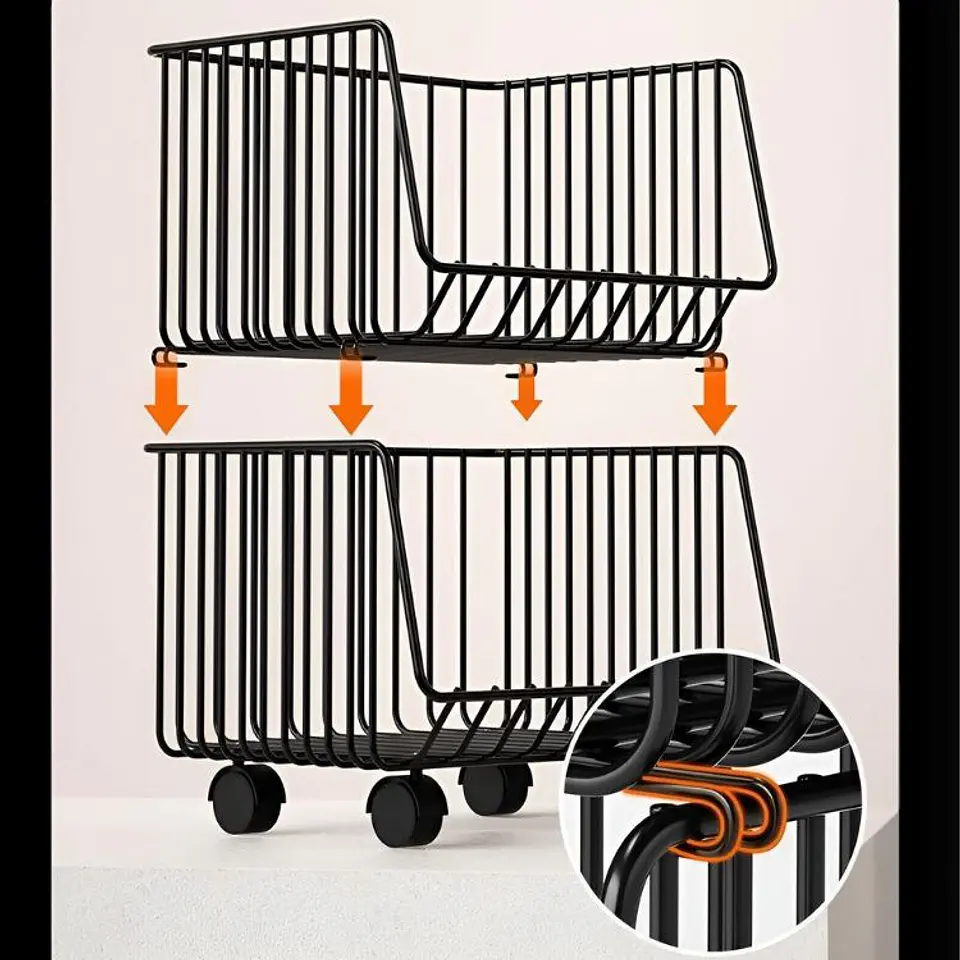 Estante Organizador Armable Cocina Multiuso 4 Niveles 5
