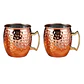 Pack 2 Tazas De Cobre Para Bebidas De Moscow Mule 500ml - Miniatura 1