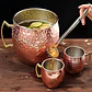 Pack 2 Tazas De Cobre Para Bebidas De Moscow Mule 500ml - Miniatura 4