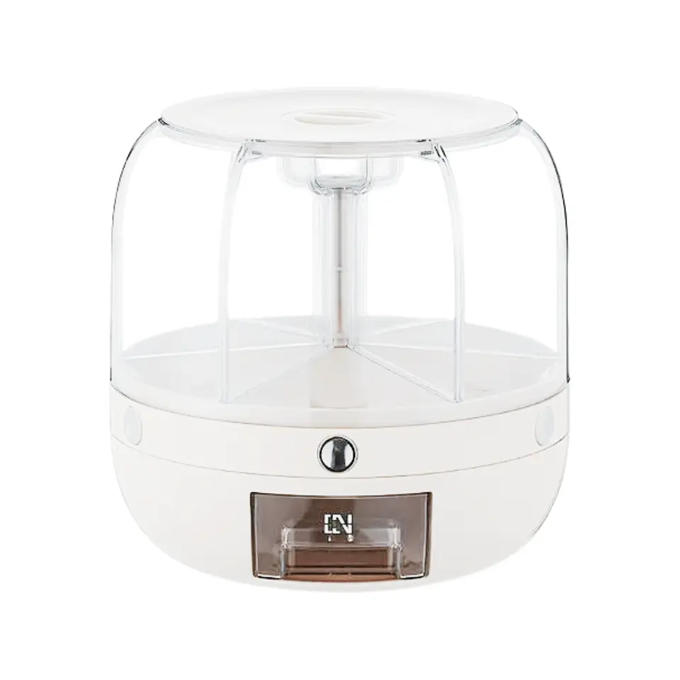 Dispensador De Granos Rotatorio Organizador Para Cocina 4