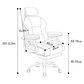 Silla Para PC YT-709 Oficina Giratoria Ejecutiva 360º  - Miniatura 2