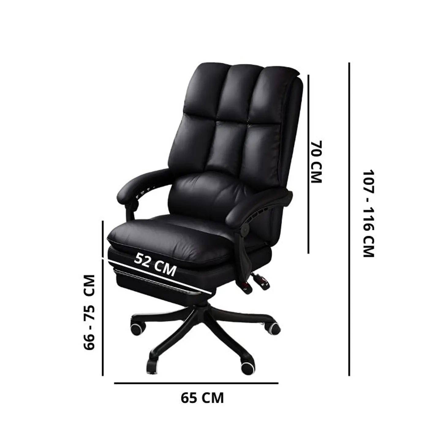Silla De Escritorio YT-211 Giratoria Acolchada Oficina Ejecutiva 3