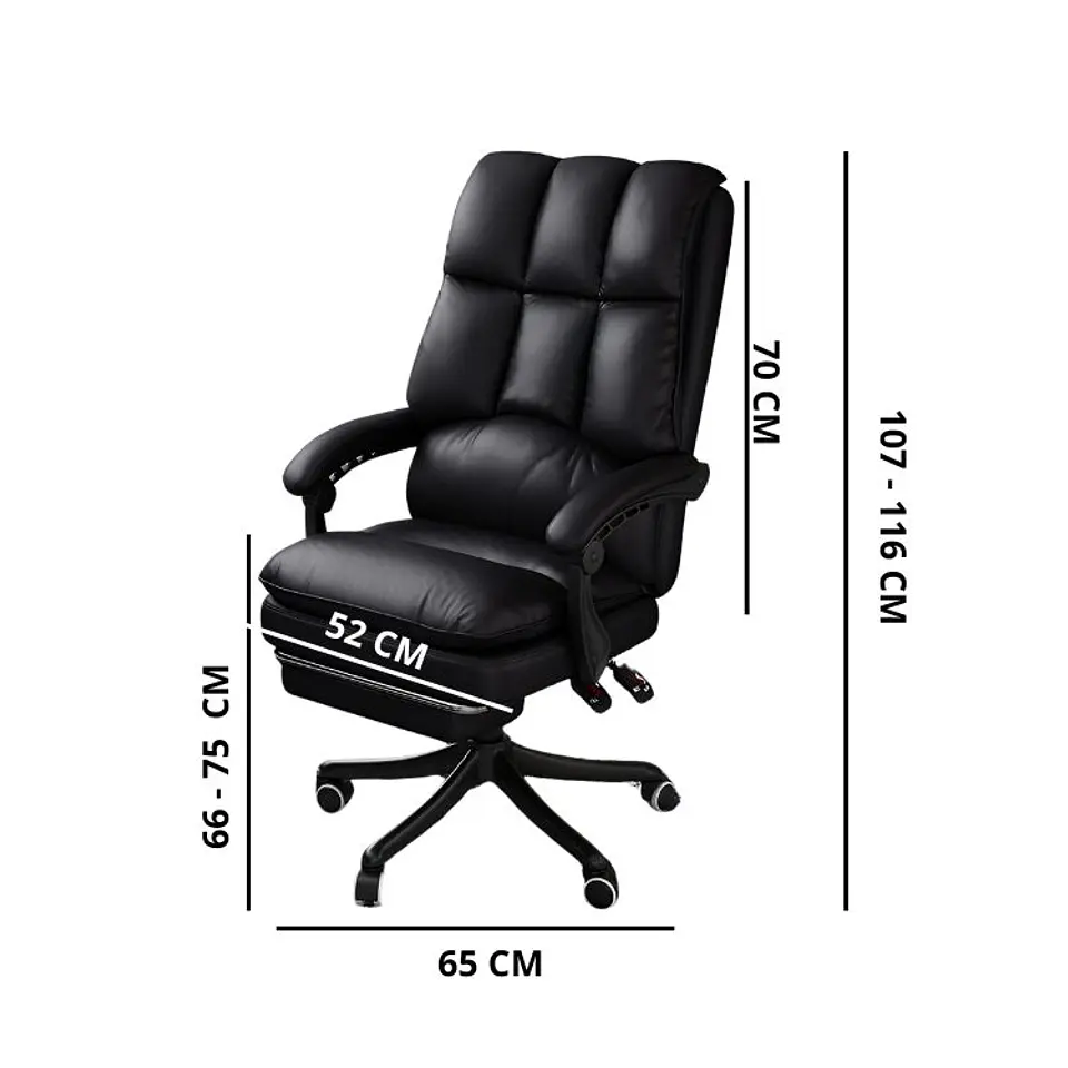 Silla De Escritorio YT-211 Giratoria Acolchada Oficina Ejecutiva 3