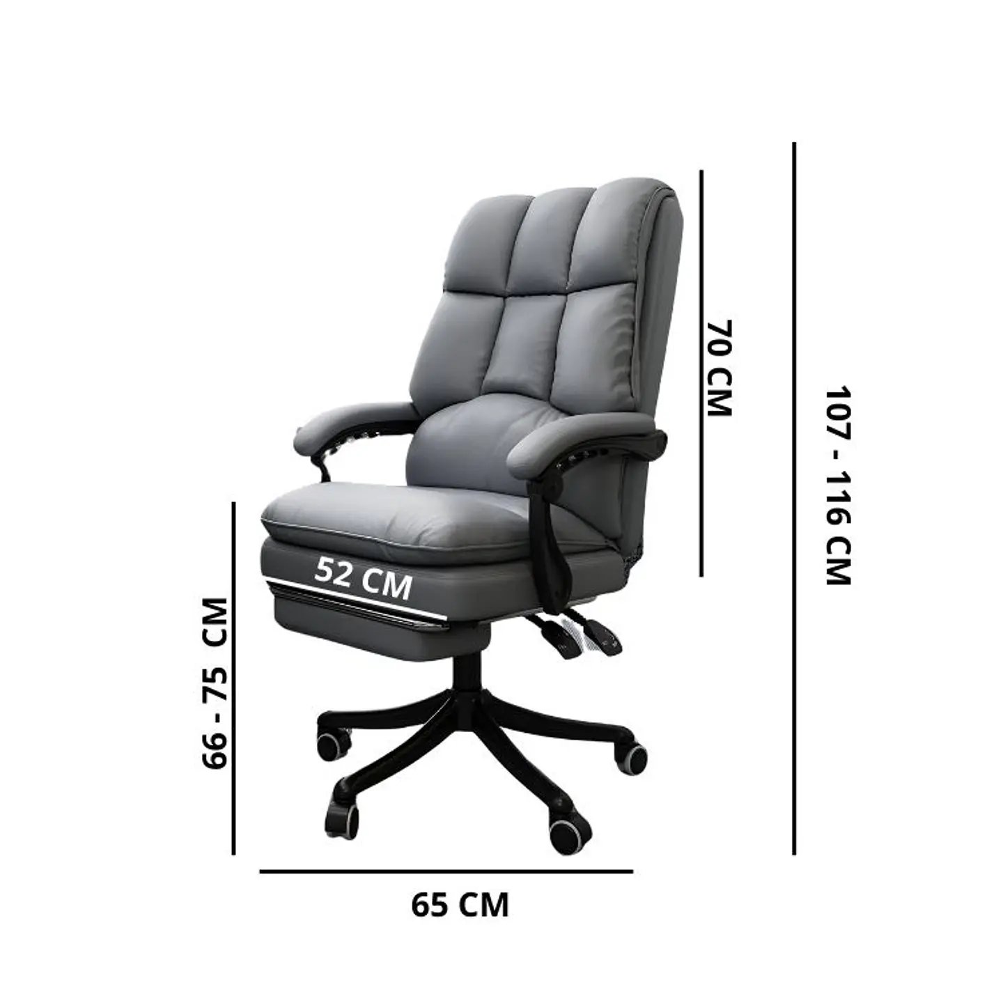 Silla De Escritorio YT-211 Giratoria Acolchada Oficina Ejecutiva 7